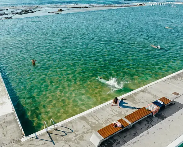 Newcastle coastal paradise - Merewether Beach and ocean baths