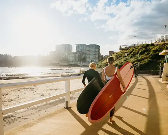 Newcastle beach lifestyle - Merewether Beach surf and coastal living