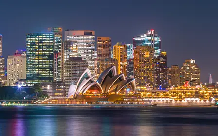 Sydney cityscape blending coastal beauty, historic harbour, and a vibrant modern lifestyle.
